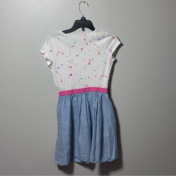 The Children’s Place Denim Chambray Girls Dress size large (10/12) - Picture 5 of 7